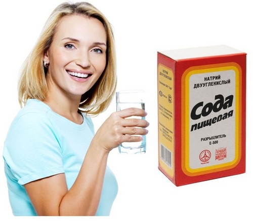 Сода при стоматите