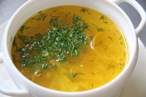 Суп картофельный в мультиварке