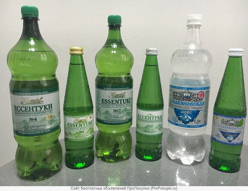 Ессентуки различных производителей